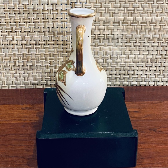 🌟2xHP🌟ANTQ 1920-30s Gilded Porcelain Ewer (Decorative Pitcher) Shofu of Nagoya - Picture 6 of 11